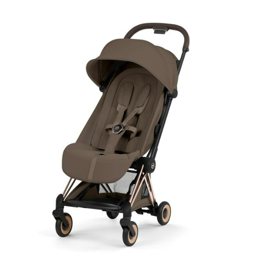 [580819] Cybex | Buggy Coÿa Style Rosegold Coconut Brown/Dark Brown  