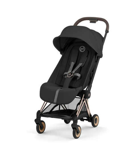 [580825] Cybex | Buggy Coÿa Comfort Rosegold Sepia Black/Black  