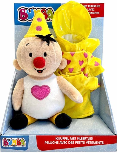 [580905] Bumba | Pluche Knuffel Bumba met Kleertjes 25cm