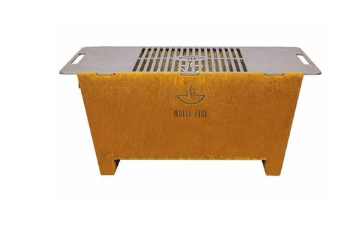 [580988] White Fire | Barbecue Urban Corten 