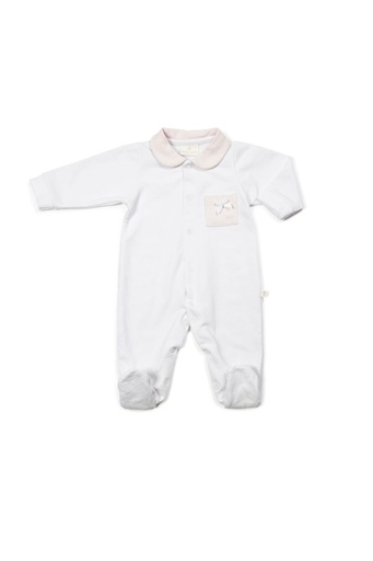 Living Nature | Outfit Coralie Italian Fleece Wit/Roze 