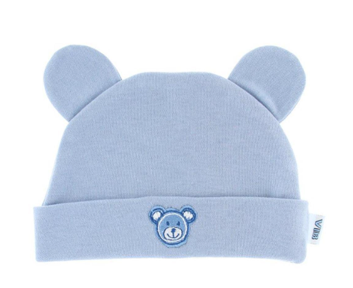[581198] VIB | Muts I'm Beary Cute met Oortjes Dusty Blue