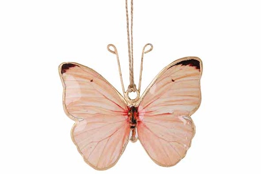[581624] Cosy & Trendy | Hangfiguur Vlinder Roze 10x8cm
