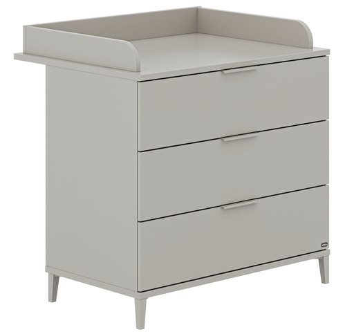 [581642] Yuny | Commode Brother Stu Taupe 3 Lades