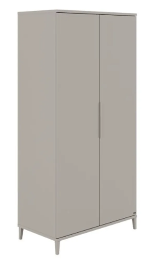 [581643] Yuny | Kast Brother Stu 2-deurs Taupe 94,7x194,5x52.4cm
