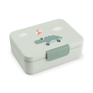 [581724] Done by Deer | Brooddoos Playground Lunchbox Green 17,5x14x6,5cm