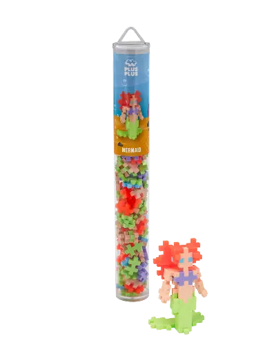 [581755] Plus-Plus | Educatief Speelgoed Zeemeermin Bouwstukjes 100-delig