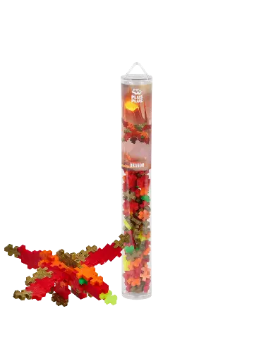 [581763] Plus-Plus | Educatief Speelgoed Draak Bouwstukjes 100-delig