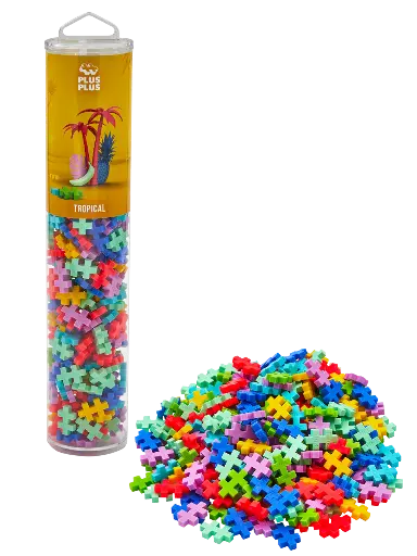 [581830] Plus-Plus | Educatief Speelgoed Tropical Bouwstukjes 240-delig