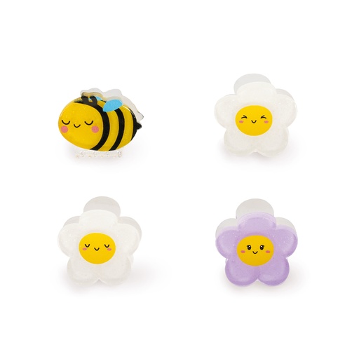 [581931] Legami | Haarspeld Bee Clip Me Up! 4-delig