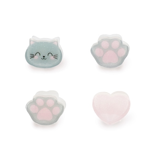 [581933] Legami | Haarspeld Kitty Clip Me Up! 4-delig