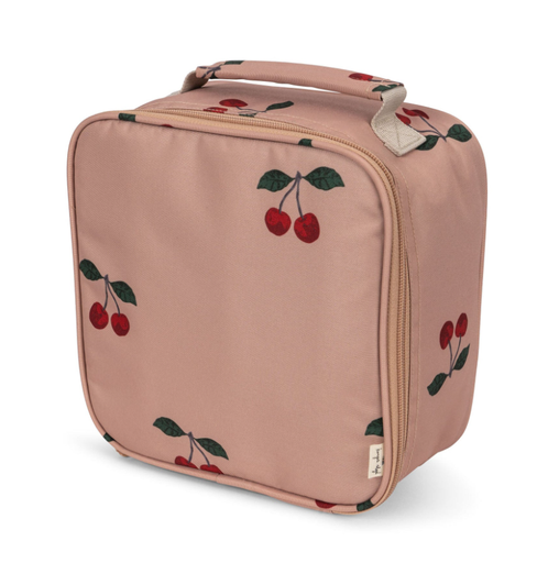 [471733] KOELTAS, Clover Thermo Lunch Bag, roze, ma grande cerise mahogany, aop kersen, koelen, kerkoelen, 10x20x20cm