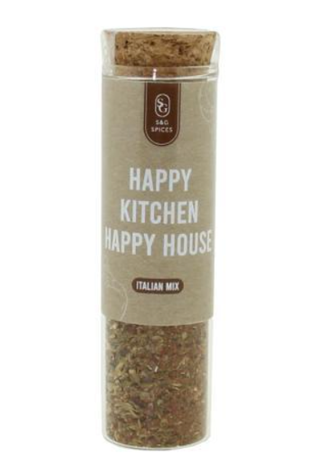 [582145] S&G | Kruiden Italian Mix Happy Kitchen Happy House Kruidenbuisje 20gr