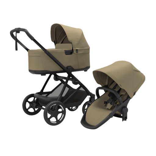 [582218] Thule | Wandelwagen Charm incl. Draagmand  Faded Khaki