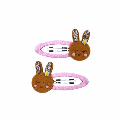 [582322] Busy Lizzie | Haarspeld Barrette Bunnies 2-pack