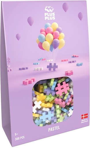 [583195] Plus-Plus | Educatief Speelgoed Bouwstukjes Pastel 300-delig