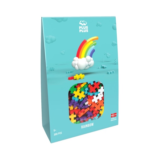[583196] Plus-Plus | Educatief Speelgoed Bouwstukjes Rainbow 300-delig