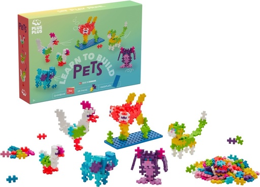 [583290] Plus-Plus | Educatief Speelgoed Learn to Build Dieren