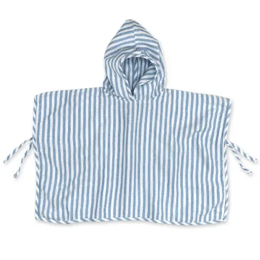 [583763] Bemini | Poncho Beach Wonder Blauw 9-36M