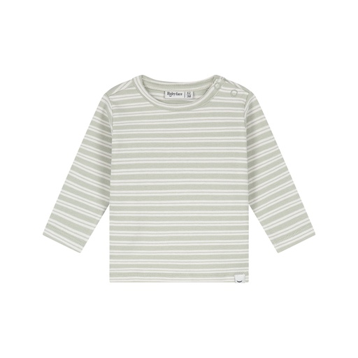 Babyface | T-shirt Uni Longsleeve Stripes Pistachio