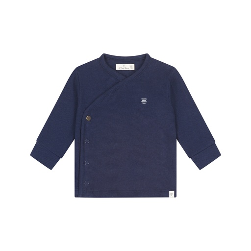 A Tiny Story | T-shirt Boys Overslag Longsleeve Dark Blue