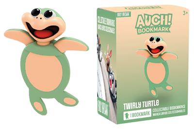 [585155] Auch! Bookmarks | Bladwijzer Billy Brown Zeedieren Twirly Turtle
