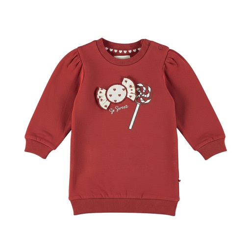 Dirkje | Jurk Girls Amour & Love Paws Rosewood