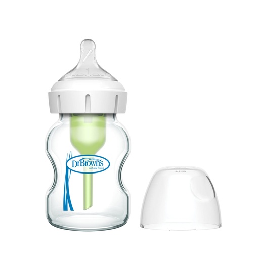 [585815] Dr.Brown's | Breedhalsfles Anti-colic Options+ Glas 150ml