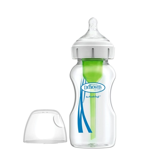 [585817] Dr.Brown's | Breedhalsfles Anti-colic Options+ Glas 270ml