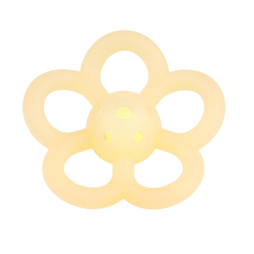 [585854] Nattou | Rammelaar Bloem Silicone Geel