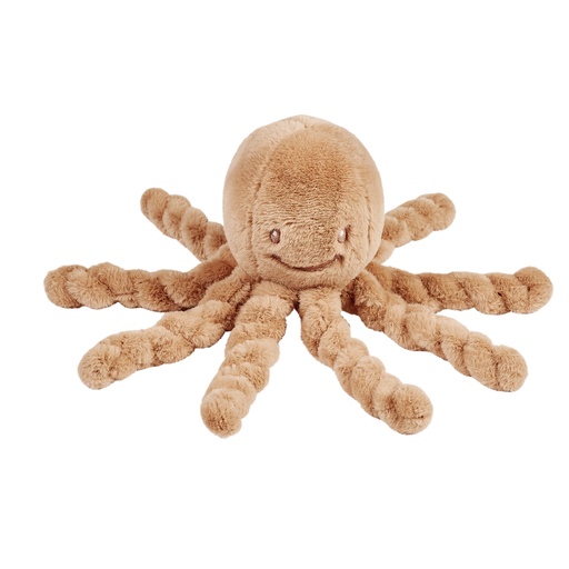 [585883] Nattou | Pluche Knuffel Lapidou Octopus Bruin