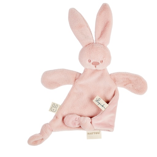 [585888] Nattou | Knuffeldoek Bunny Driehoek Oudroze