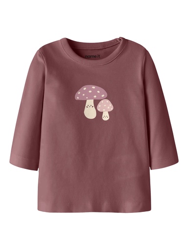 Name It | T-shirt Girls Opeya Longsleeve Wild Ginger