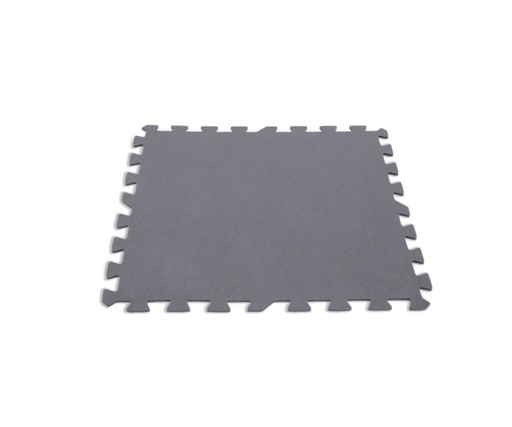 [586916] Intex | Zwembadzeil Grondzeil Puzzelmodel Vierkant Polyethyleen Grijs 50x50cm 8-pack