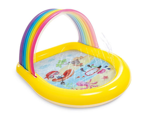 [586951] Intex | Zwembad Regenboog Spray Kinderzwembad 147x130x86cm