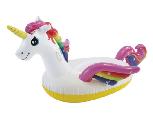[587050] Intex | Zwemspeelgoed Unicorn Ride-On 201x14x97cm