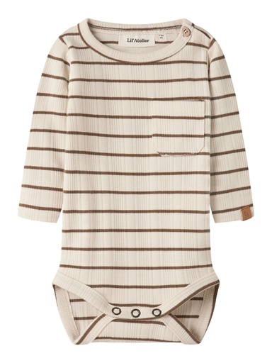 Lil'Atelier | Body Boys Kaby Longsleeve Turtledove