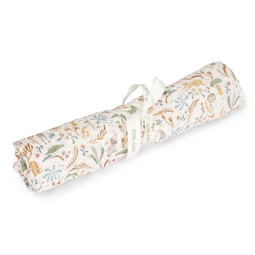 [587748] Little Dutch | Tetra Doek Safari Friends Safari Wonders  Swaddle 120x120cm 