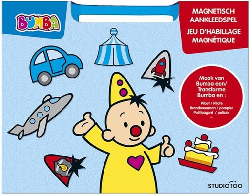 [588187] Bumba | Educatief Speelgoed Magnetisch Aankleedspel Beroepen