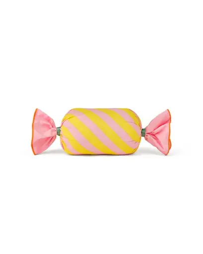 [588224] Kid's Concept | Kussen Pippi Candy Pink Roze/Geel 15x16x53