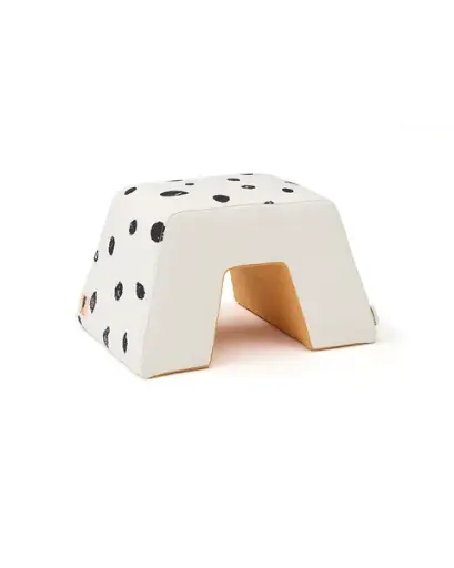 [588228] Kid's Concept | Krukje Pippi Zwart/Wit/Oranje 53x38x31