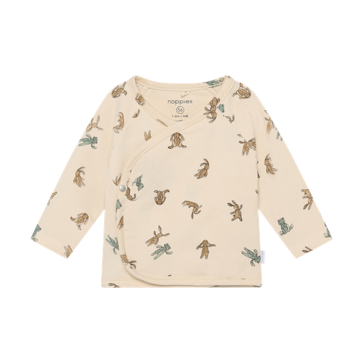 Noppies | T-shirt Boys Overslag Longsleeve Buttercream
