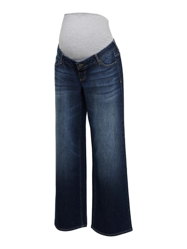 Mamalicious | Broek Malaga Wide Fit Dark Blue