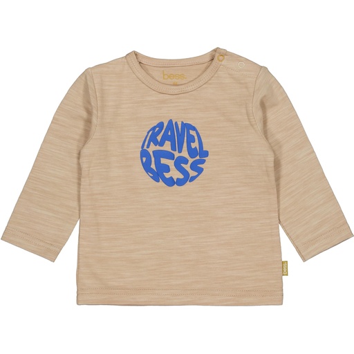 Bess | T-shirt Boys Alain Longsleeve Dessert Sand