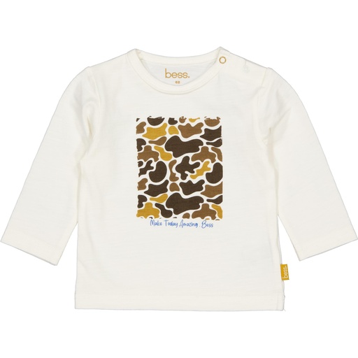 Bess | T-shirt Boys Albert Longsleeve Off White