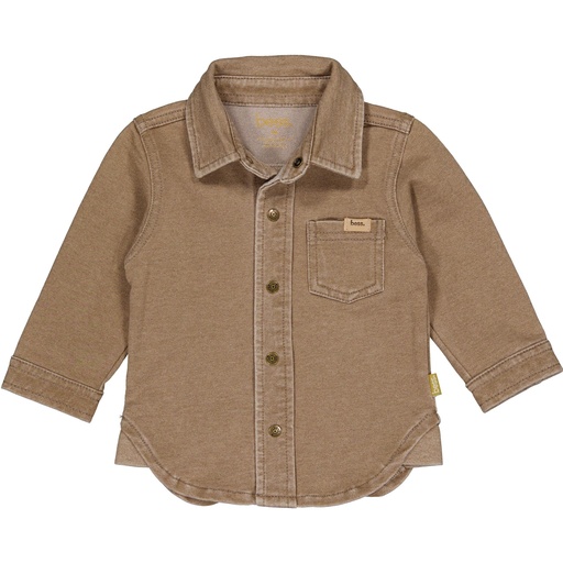 Bess | Hemd Boys Alvar Coffee Brown