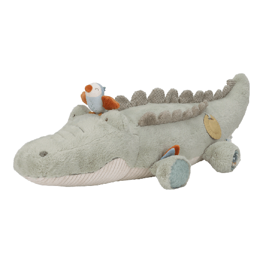 [589028] Little Dutch | Activiteitenknuffel Safari Friends Krokodil Groen 