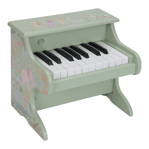 [589068] Little Dutch | Muziekinstrument Safari Friends Piano Groen FSC