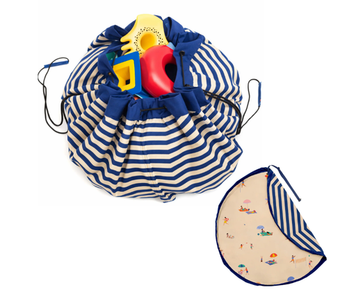 [589220] Play & Go | Opbergerzak/Speeltapijt Beach Noomad Outdoor Ø140cm