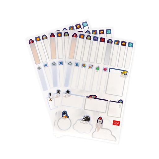 [589303] Legami | Naamstickers Space 3-pack